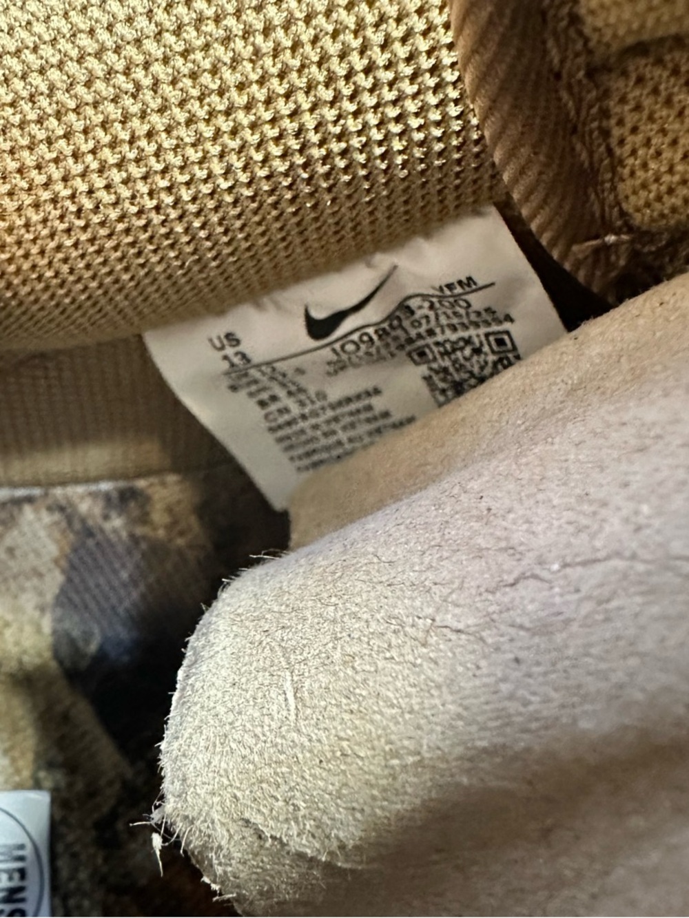 Nike Air Force 1 Low '07 LV8 Realtree Green Cargo Khaki Camo Size 13 - Picture 11 of 14